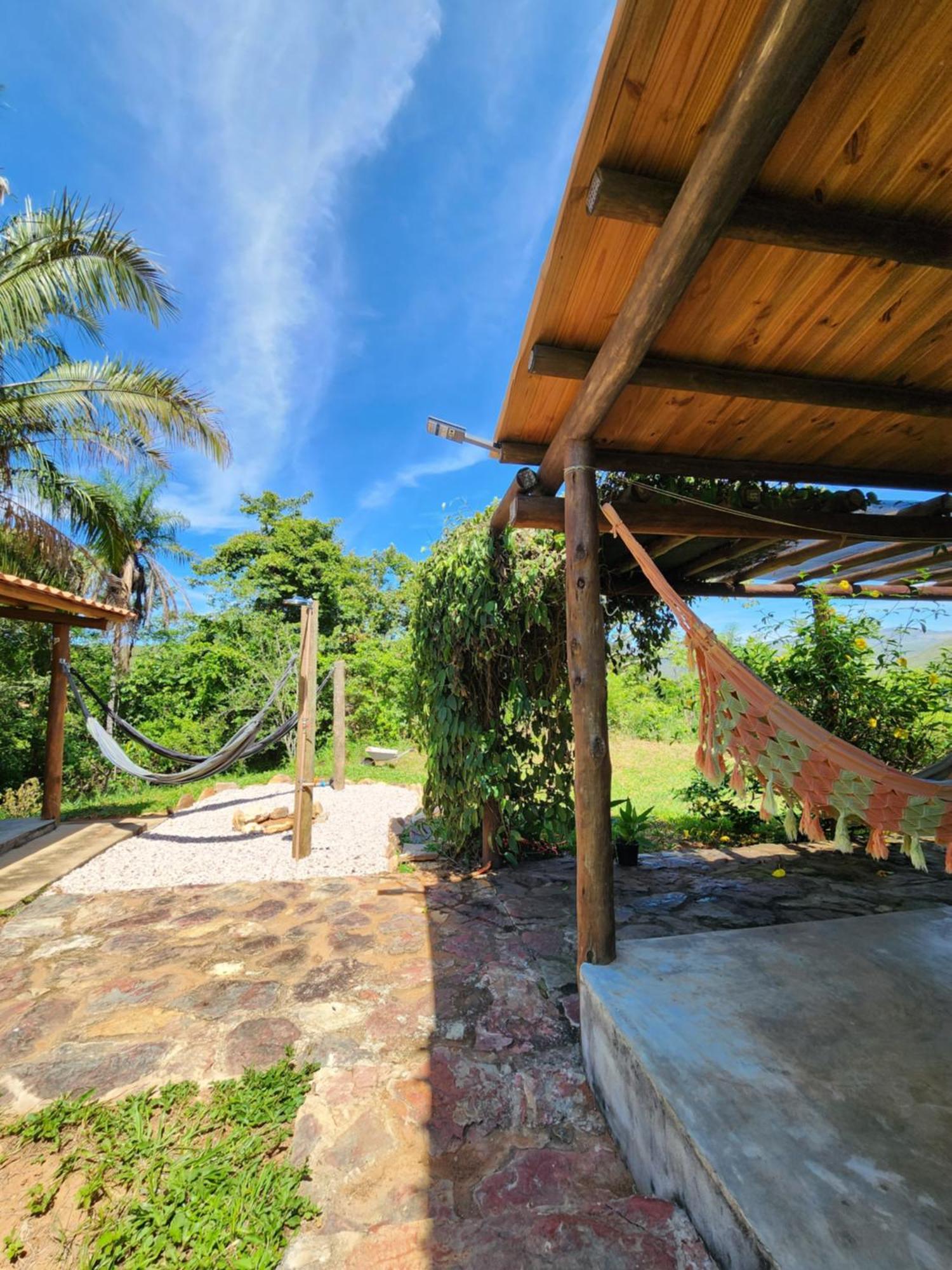Refugio No Meio Da Natureza - Chale Pe De Serra Alto Paraiso de Goias Ngoại thất bức ảnh