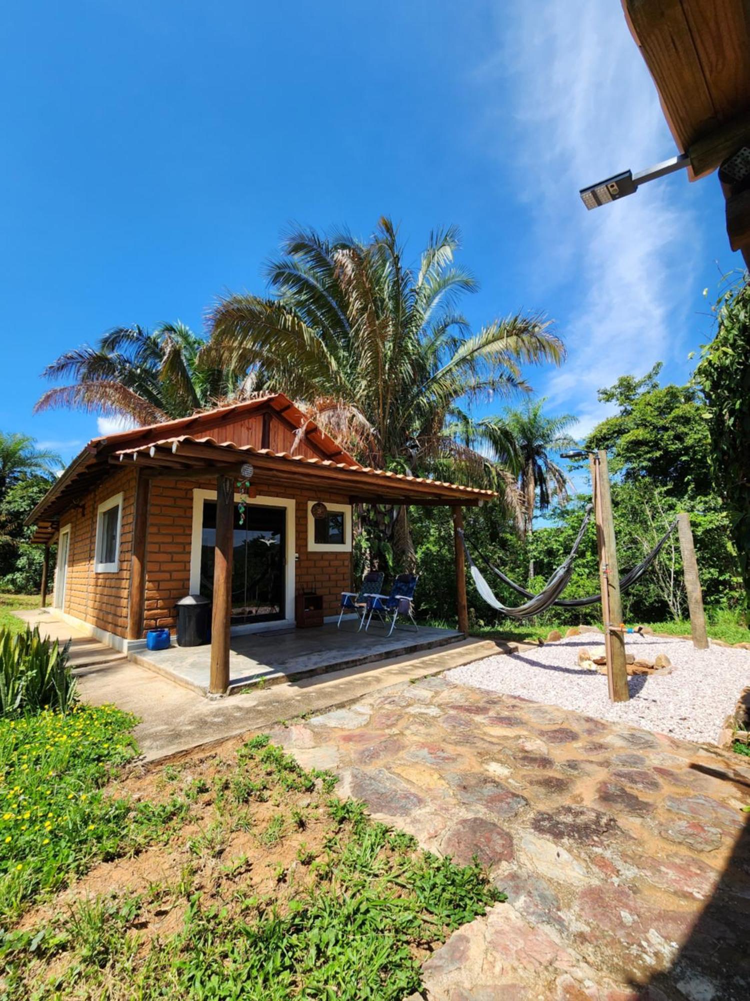Refugio No Meio Da Natureza - Chale Pe De Serra Alto Paraiso de Goias Ngoại thất bức ảnh