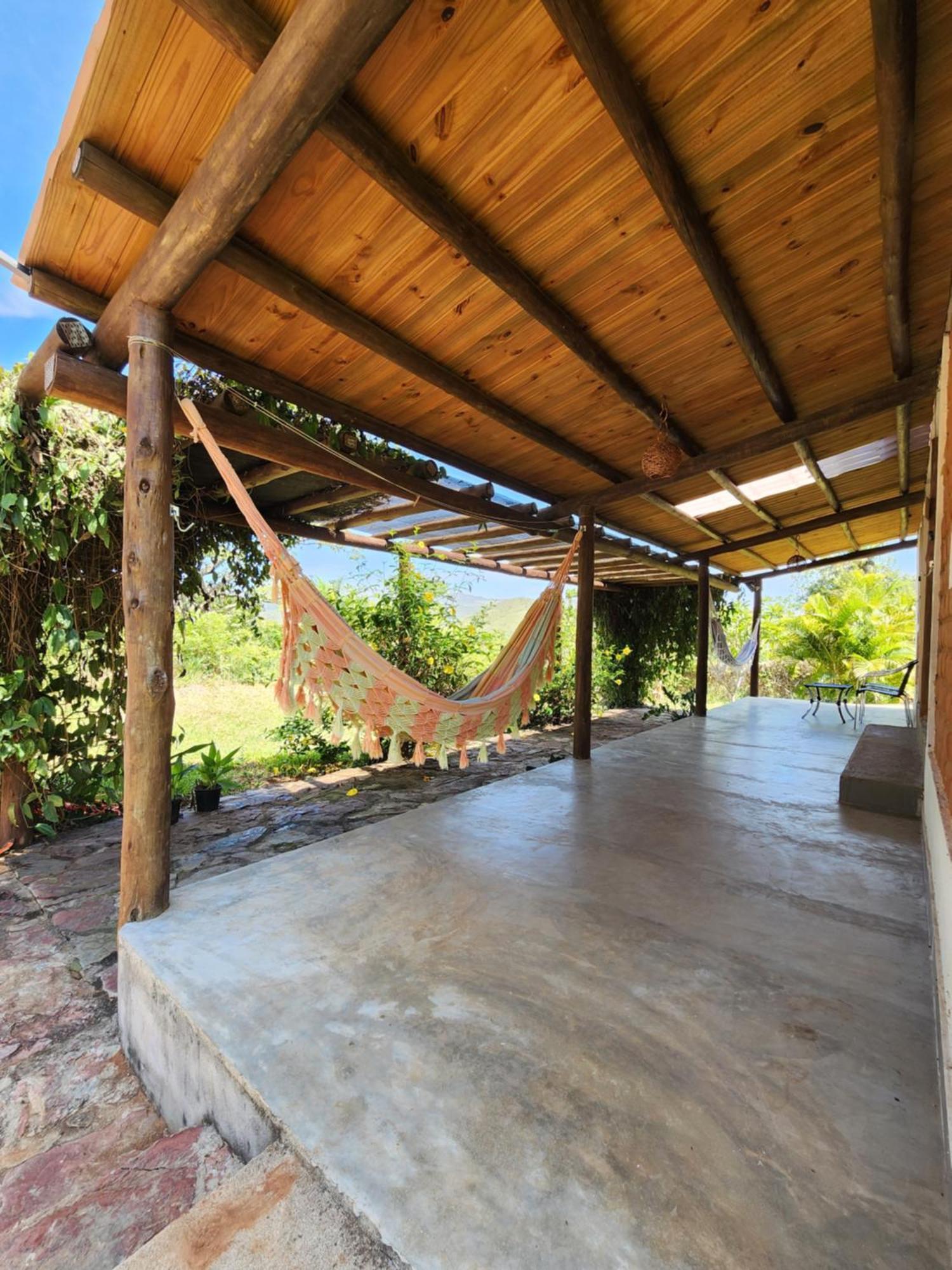 Refugio No Meio Da Natureza - Chale Pe De Serra Alto Paraiso de Goias Ngoại thất bức ảnh