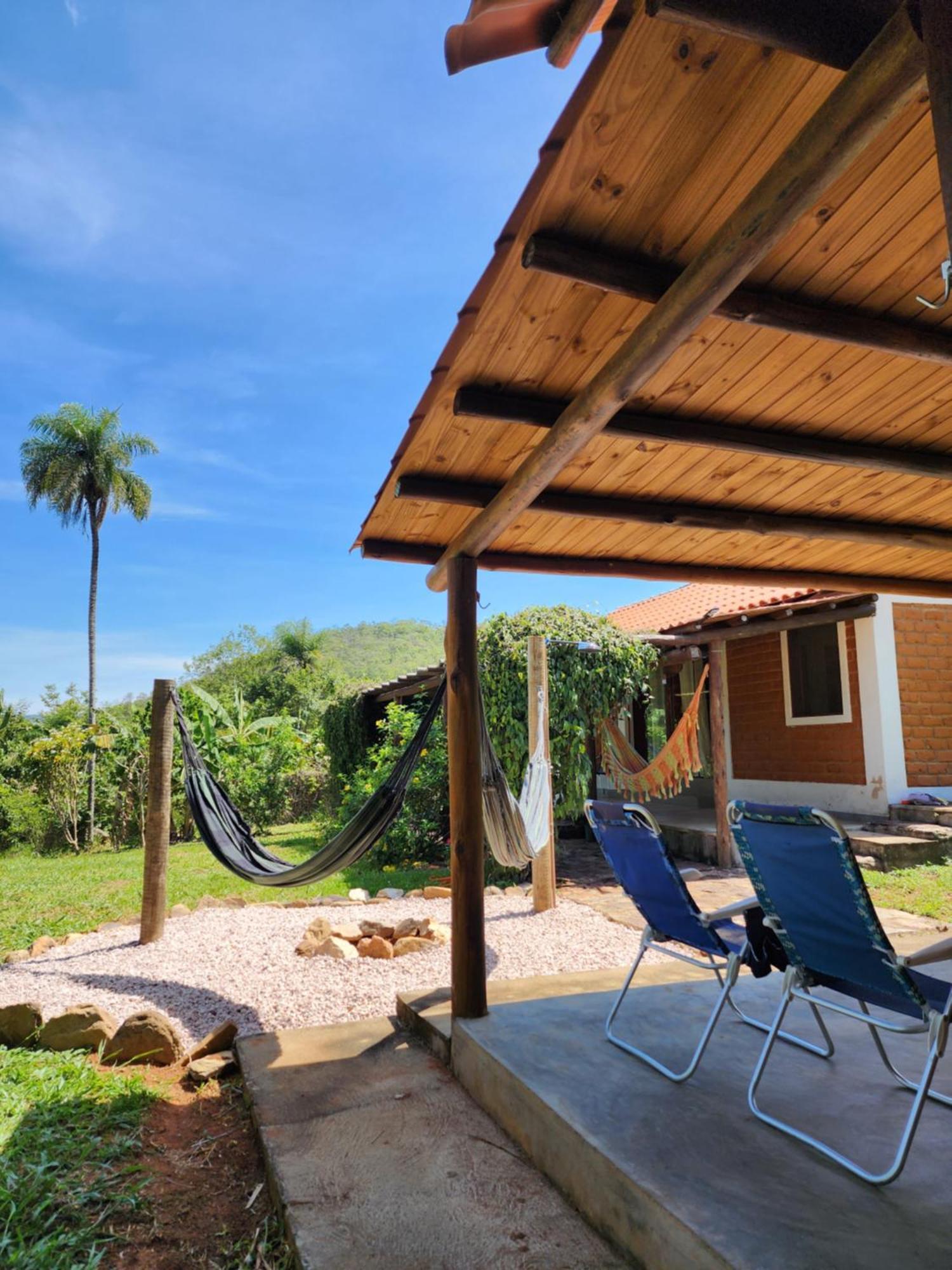 Refugio No Meio Da Natureza - Chale Pe De Serra Alto Paraiso de Goias Ngoại thất bức ảnh