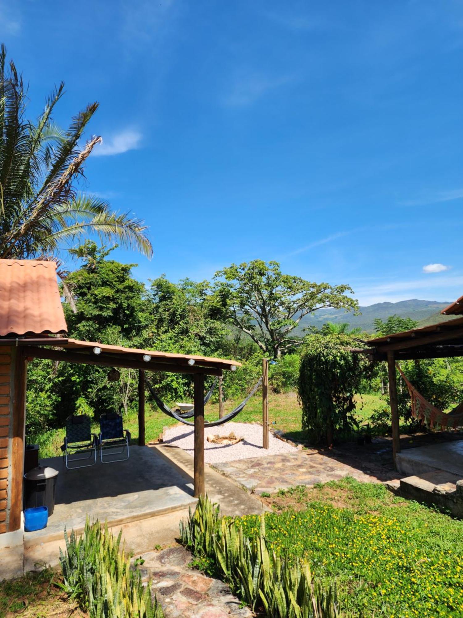 Refugio No Meio Da Natureza - Chale Pe De Serra Alto Paraiso de Goias Ngoại thất bức ảnh