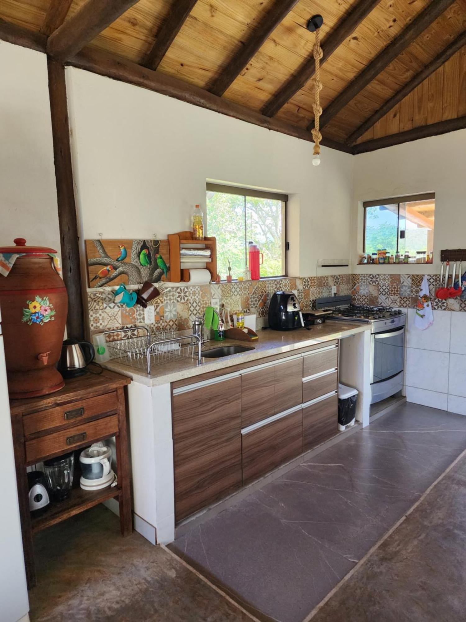 Refugio No Meio Da Natureza - Chale Pe De Serra Alto Paraiso de Goias Ngoại thất bức ảnh