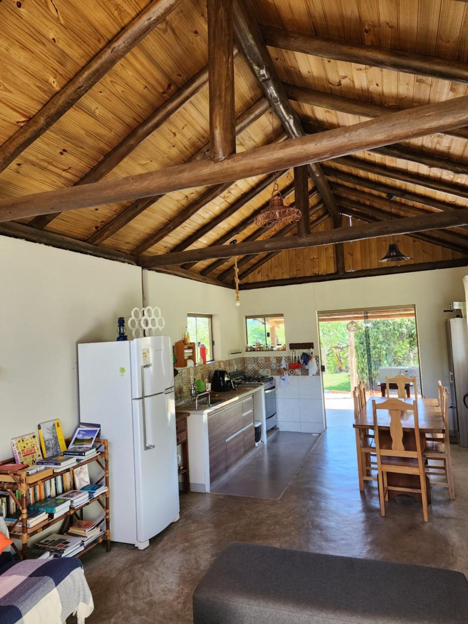 Refugio No Meio Da Natureza - Chale Pe De Serra Alto Paraiso de Goias Ngoại thất bức ảnh