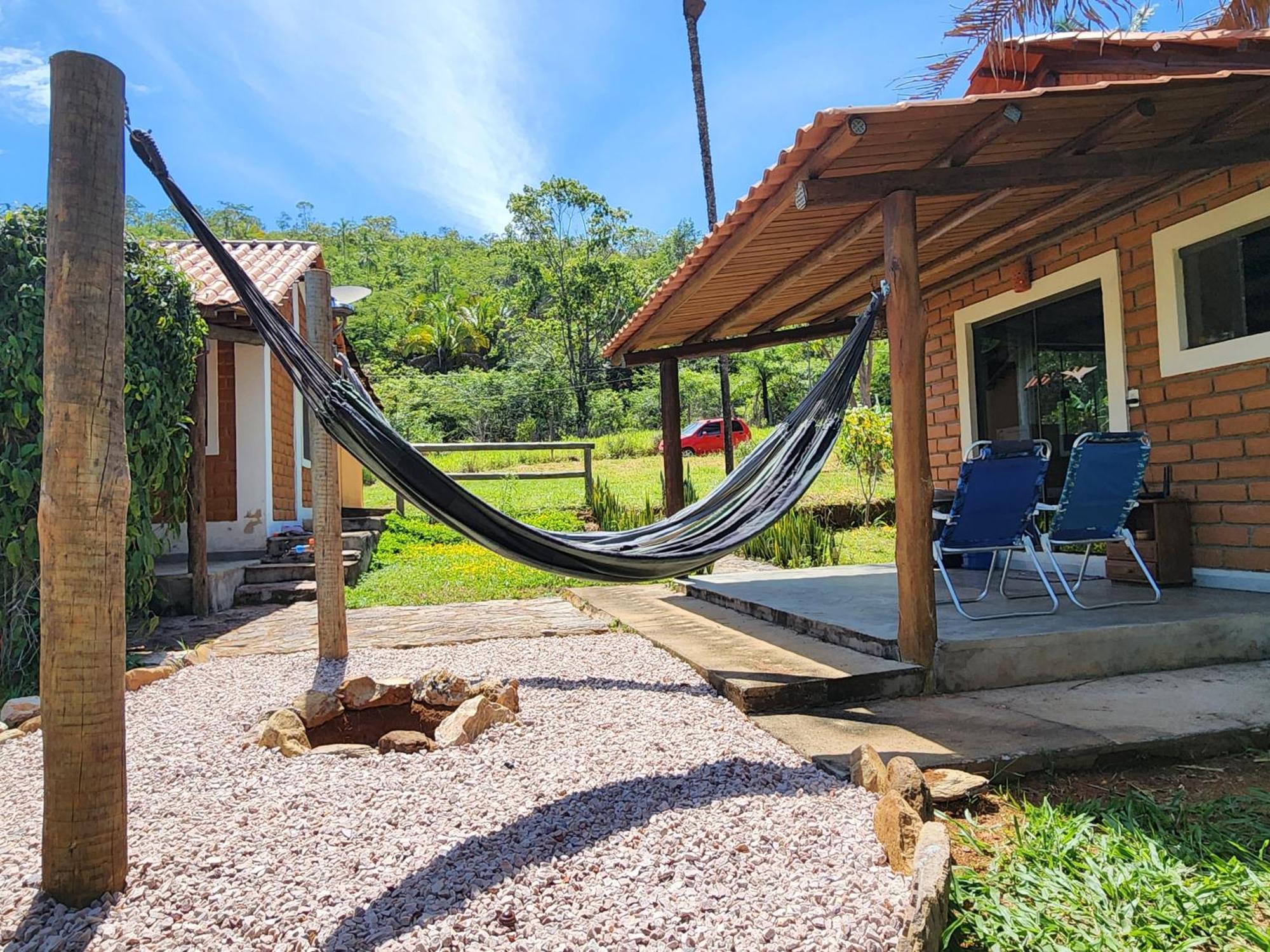 Refugio No Meio Da Natureza - Chale Pe De Serra Alto Paraiso de Goias Ngoại thất bức ảnh