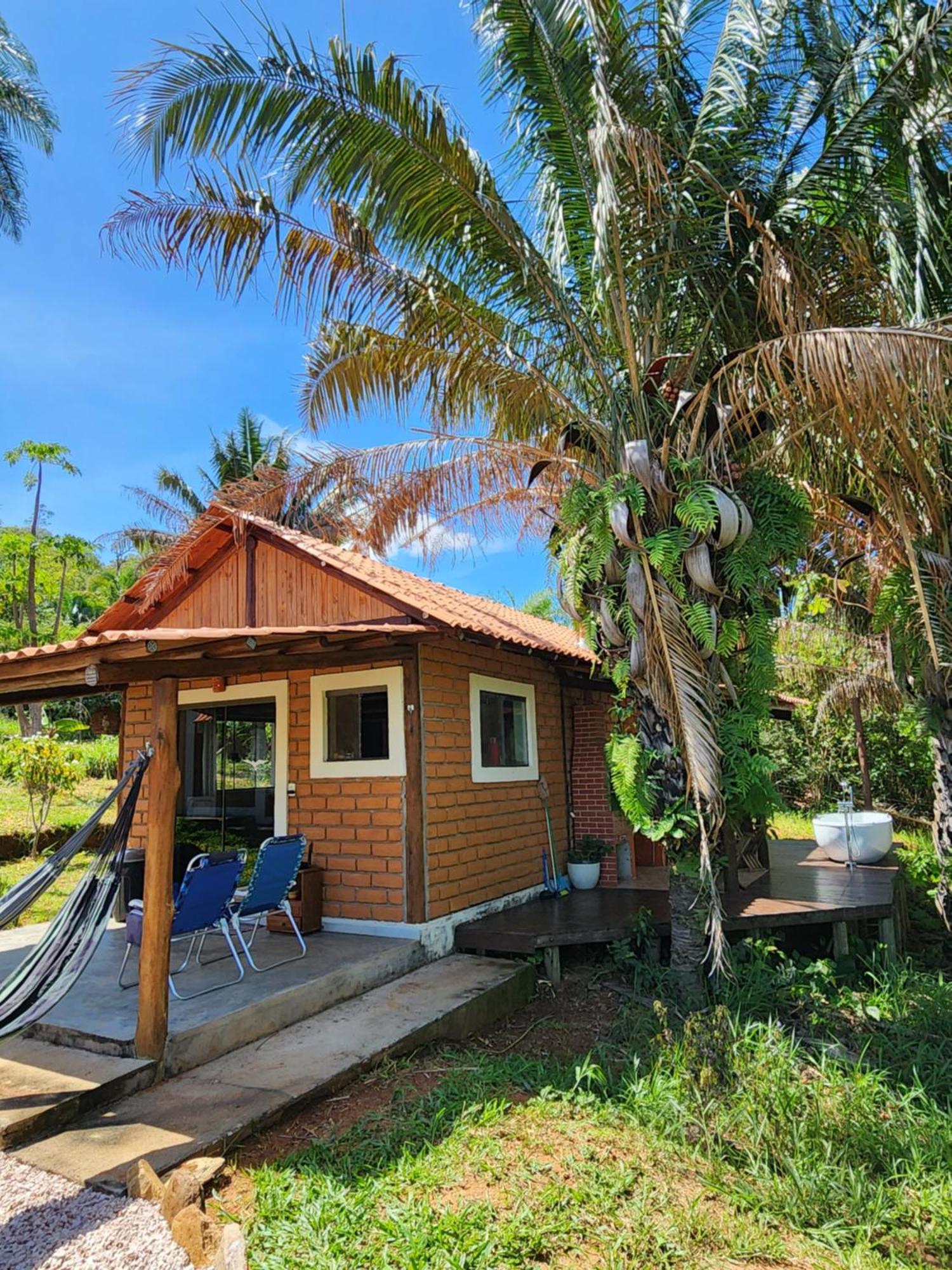 Refugio No Meio Da Natureza - Chale Pe De Serra Alto Paraiso de Goias Ngoại thất bức ảnh